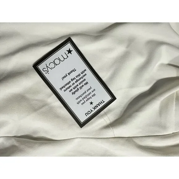 Rachel Rachel Roy Halter Sheath Dress Women's Large White Cold Shoulder NWT - Picture 8 of 8